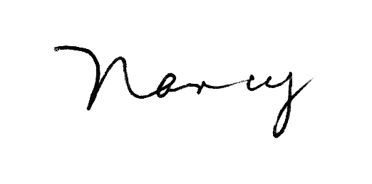 Nancy's signature